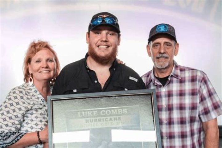 Luke Combs And His Supportive Family