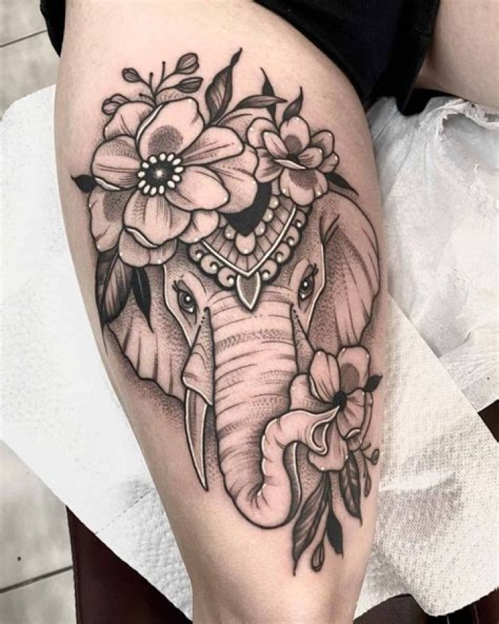 Unleash The Wisdom And Beauty Of Elephant Tattoos For Females