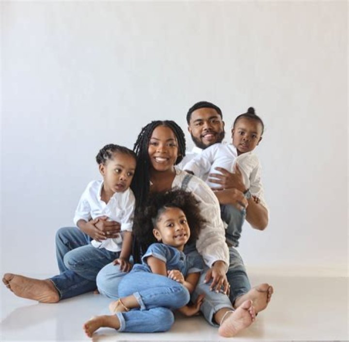 Unlock The Timeless Charm Of Black And Denim Family Photos